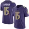 Men's Nelson Agholor Baltimore Ravens Team Color Vapor Untouchable Jersey - Limited Purple